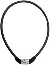 zámek lanko MAX1 650x8 mm černý kódový
