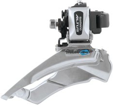 přesmykač SHIMANO FD-M313 O 34,9mm (adaptér O 28,6 a 31,8 mm) univerzální tah Down Swing, v krabičce