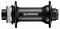 náboj disc SHIMANO HB-MT400-B 32děr Center lock 15mm e-thru-axle 110mm přední černý v krabičce
