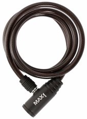 zámek spirála MAX1 1200x8 mm černý