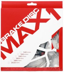 brzdový kotouč MAX1 Alux 160 mm černý