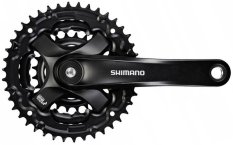kliky SHIMANO Tourney FC-TY301-L, 170mm, 42-34-24 zubů, černé