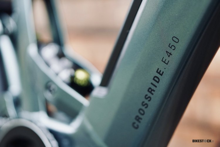 elektrokolo Rock Machine Crossride e450 FS Touring Ocean Grey/Black
