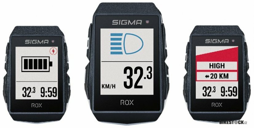 computer SIGMA Rox 11.1 Evo GPS černý SET se sensory