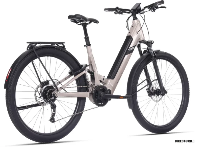 elektrokolo Rock Machine Crossride e450 FS Touring Sand Grey/Black