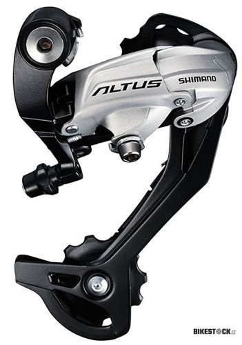 měnič SHIMANO Altus RDM370SGSS, 9 speed stříbrný