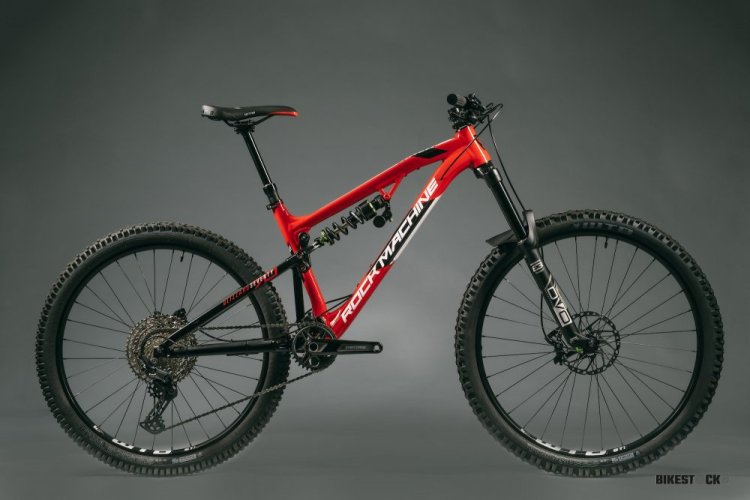kolo Rock Machine Blizzard 70-297 gloss dark red/black 29"/27,5" (mullet)