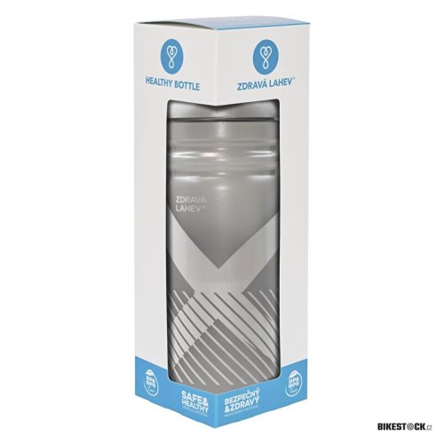 Zdravá lahev 0,7 l Sport XO stříbrná