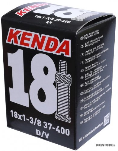 duše KENDA 18 x 1 3/8 (37-400) DV 28 mm