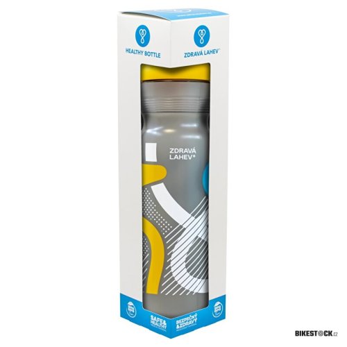 Zdravá lahev 1,0 l Sport Element žlutá