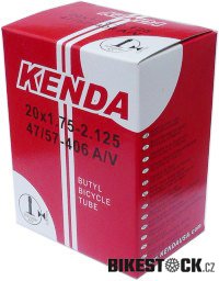 duše KENDA 12 1/2 x 2 1/4 (62-203) AV 45° 45mm zahnutý ventil