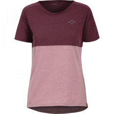 dámský dres IXS Flow Mountain Tech Tee taupe-raisin