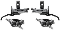 brzda kotoučová SHIMANO XTR M9220 čtyřpístková p+z komplet  a adapteru (J-kit), v krabičce