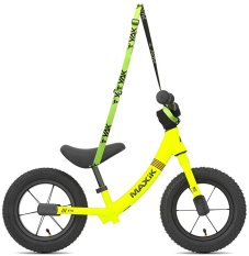 odrážedlo MAXÍK Evo Lite fluo žlutá/fialová + YAK