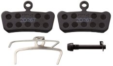 brzdové destičky SRAM Trail/Guide/G2/Level organické, čtyřpístkové