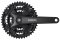 kliky SHIMANO FC-MT100-L, 170mm, 40-30-22, černé, bez krytu, 9 speed, pro osu čtyřhran