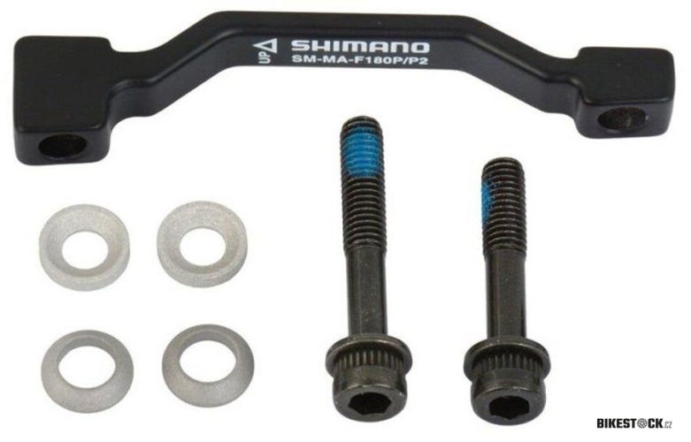 adaptér kotoučové brzdy SHIMANO SM-MA-F180P/P2A, 180mm