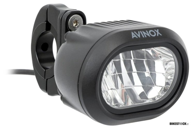 přední světlo AVINOX s držákem na řidítka 31,8