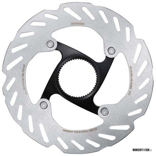 brzdový kotouč SHIMANO RT-CL700 140mm Center lock, Ice technologies matice s externím ozubením, box