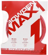 bowden MAX1 4 mm červený balení 3 m