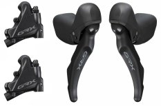 řazení SHIMANO GRX RX600 dual control 2x11 speed, třmeny RX400 (pár) J-kit, MNT 20mm