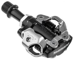 pedály SHIMANO SPD PD-M540 černé s kufry SM-SH51, v krabičce
