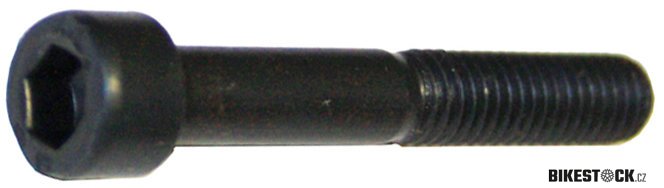 šroub brzdy k adaptéru M6x40 černý DIN912