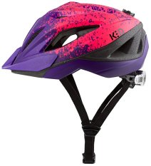 přilba KED Street Junior Pro S Violet Pink Matt 49-55 cm