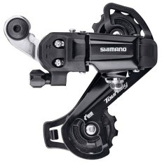 měnič SHIMANO Tourney RD-TY200GS, 6/7 speed bez háku, dlouhé vodítko černý