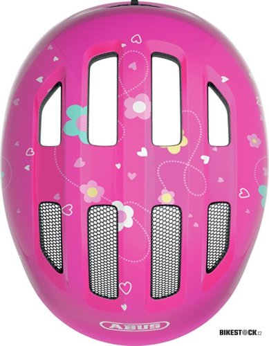 přilba ABUS Smiley 3.0 pink butterfly M