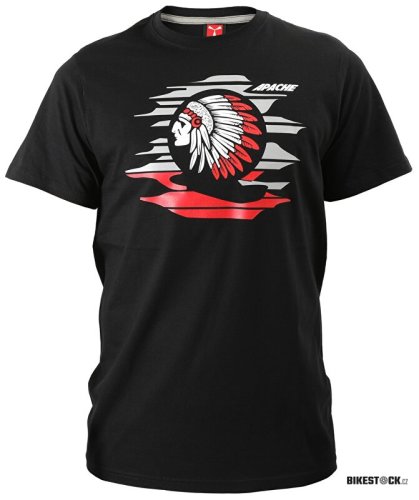 triko APACHE Indián černé