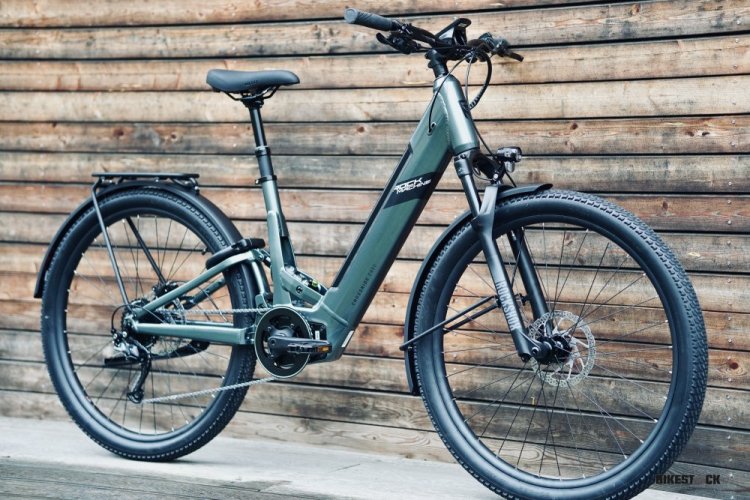 elektrokolo Rock Machine Crossride e450 FS Touring Ocean Grey/Black