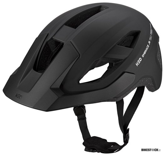 přilba KED Embrace Jr. S/M Black Matt 52-58 cm