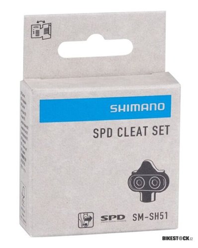 kufry SHIMANO MTB SPD SM-SH51 černé, v krabičce