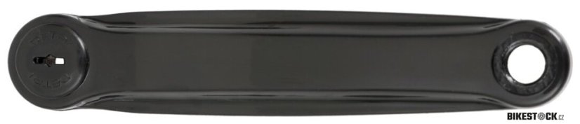 klika levá Fe černá/plast 4HR 170mm