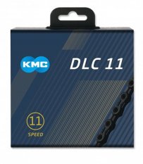 řetěz KMC DLC SL 11 černý v krabičce 118 čl.