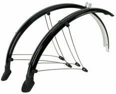 blatníky set OLYMPIK 28"/29" MTB/Trek, 56 mm, černé