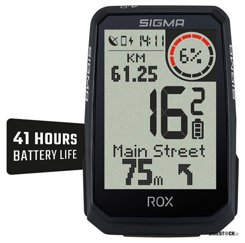 computer SIGMA Rox 4.0 Endurance GPS černý