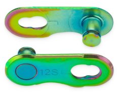 spojka řetězu KMC X Flattop NR Aurora Green 2 ks na blistru, cena za balení