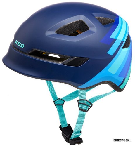 přilba KED Pop S Blue Matt 48-52 cm