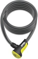 zámek ONGUARD lanko 1200x8 mm žlutý 2klíče