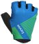 dětské krátkoprsté rukavice MAX1 Raceday modro/zelené