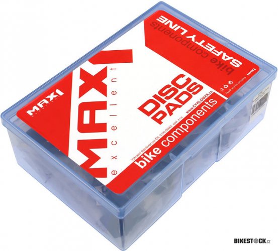 brzdové destičky MAX1 Avid Elixir balení 25 párů