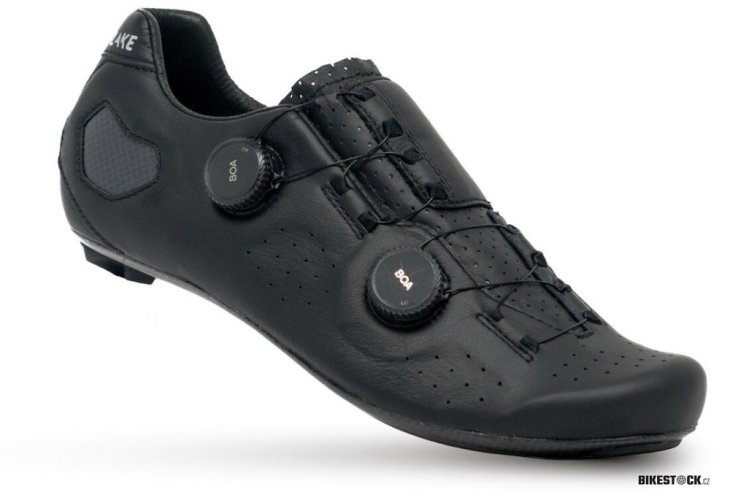 tretry LAKE CX333 černo/stříbrné vel.44 narrow