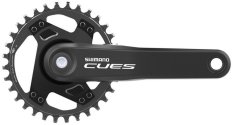 kliky SHIMANO Cues FC-U4000-1, 175mm, 32 zubů, černé, 11,10,9 speed, pro osu čtyřhran, v krabičce