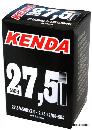 duše KENDA 27,5x2,0-2,35  (52/58-584) AV 40mm