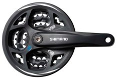 kliky SHIMANO Altus FC-M311 175mm 48x38x28 zubů, černé, s krytem , 7/8 speed, pro osu 4HR v krabičce