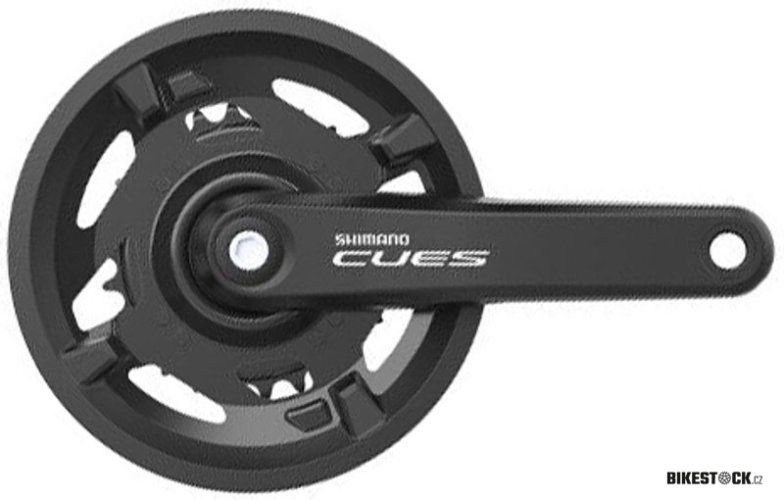 kliky SHIMANO Cues FC-U4000-2, 175mm, 40-26 zubů, černé, 11,10,9 speed