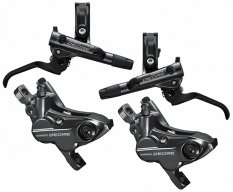 brzda kotoučová SHIMANO Deore M6120 čtyřpístková p+z (950+1700 mm) komplet  (p+z J-kit)