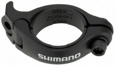 objímka na přesmykač SHIMANO O31,8mm s adaptérem na O28,6mm SM-AD91-MS